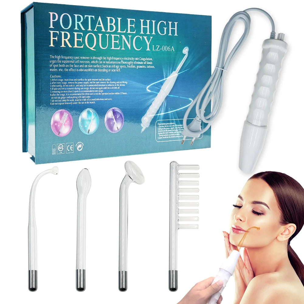 High Frequency Skin Therapy Wand