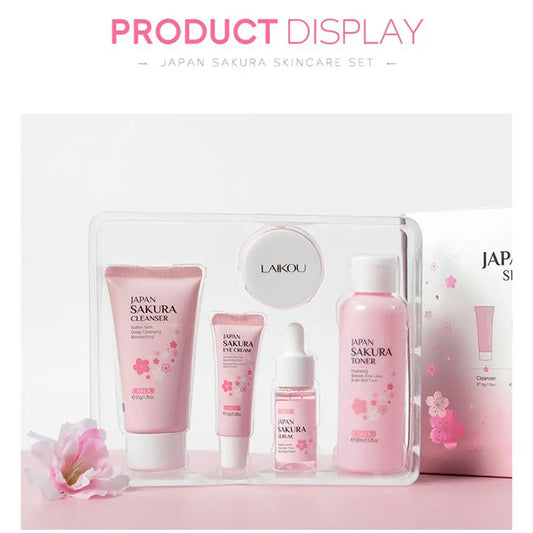 Sakura Skin Care Set (5/3pcs)