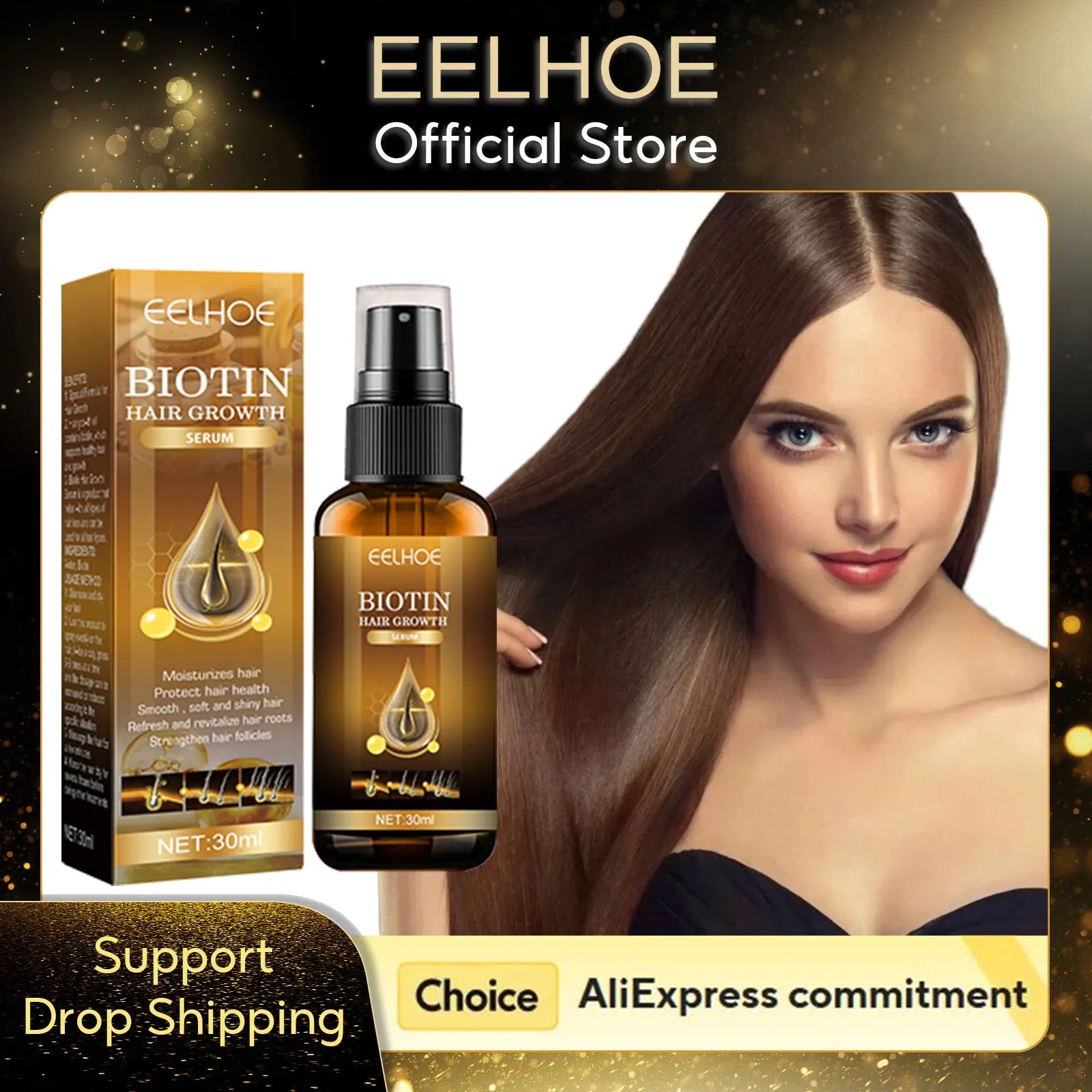 EELHOE Biotin Hair Growth Spray